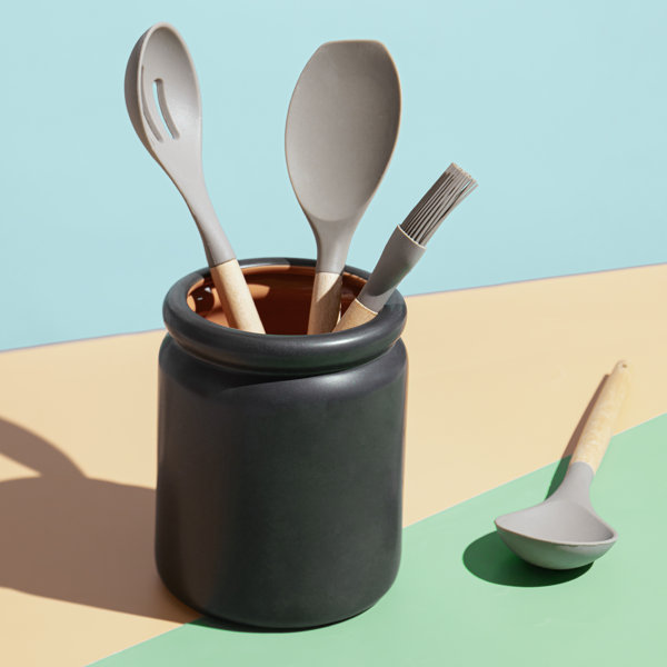 Red Barrel Studio® Ceramic Utensil Crock Wayfair